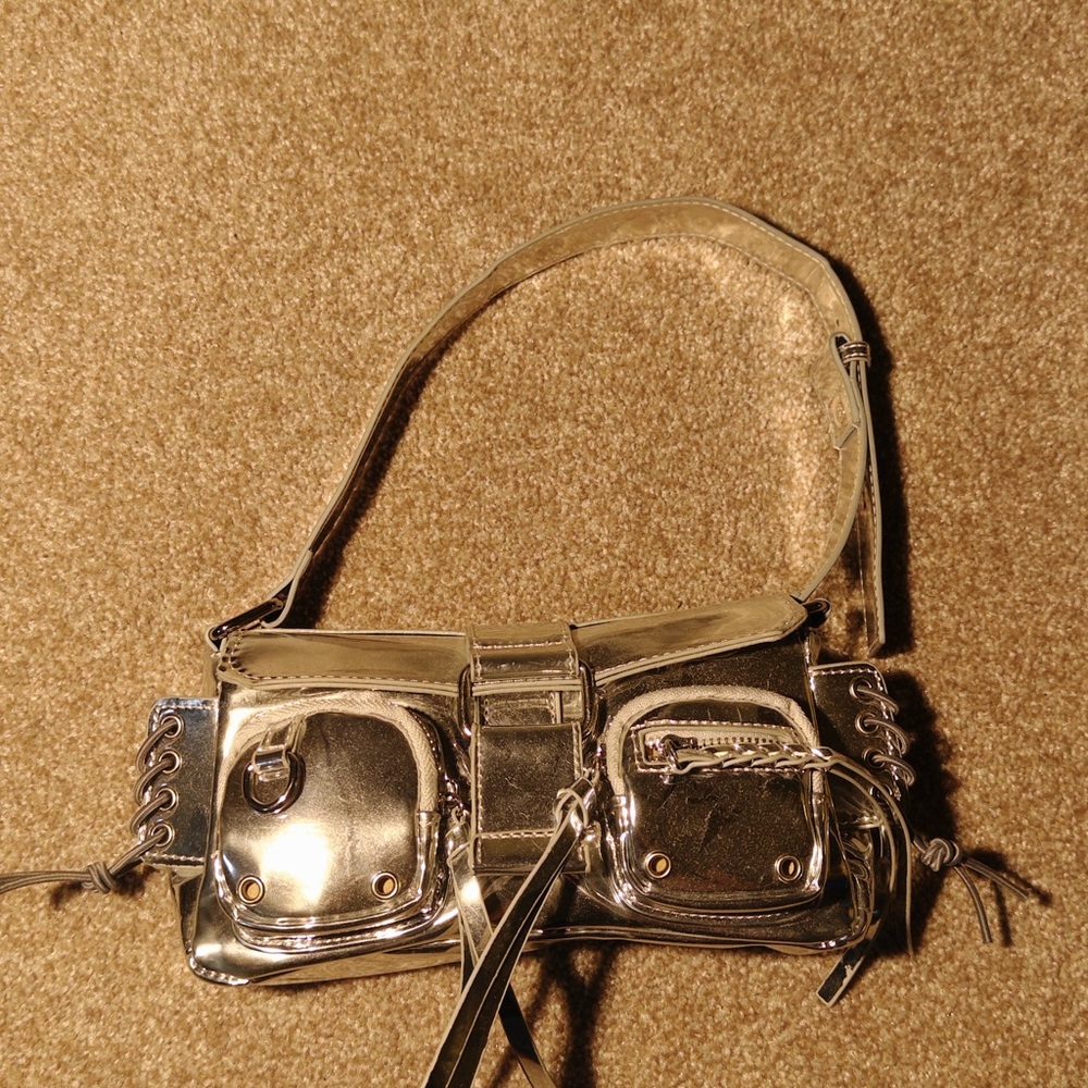 Silver Women's Bag